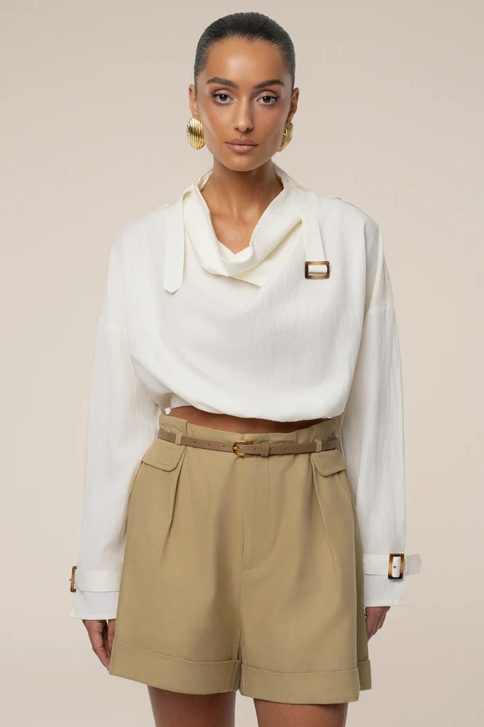 Ivory Wanderlust Crop Top
