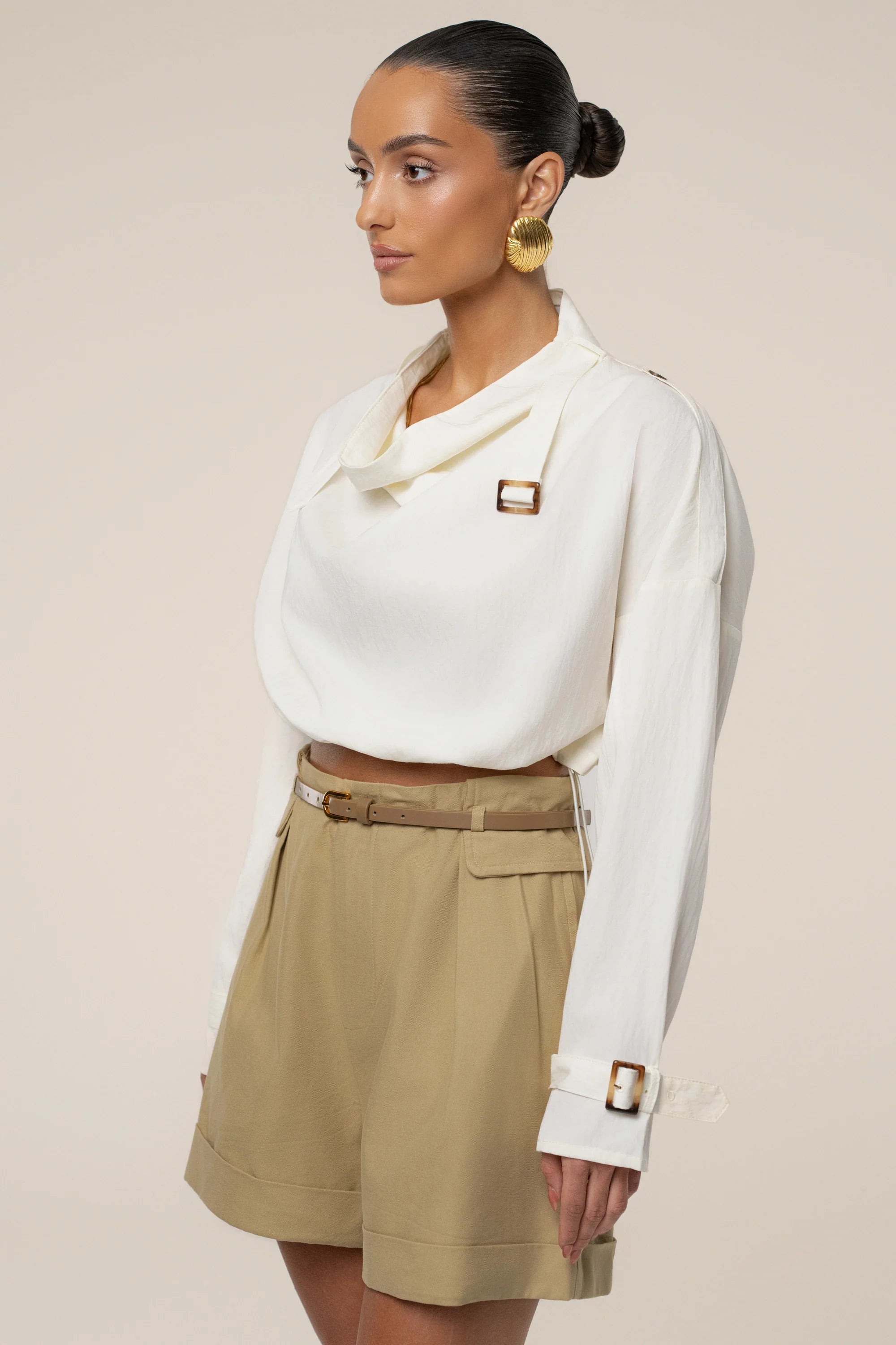 Ivory Wanderlust Crop Top
