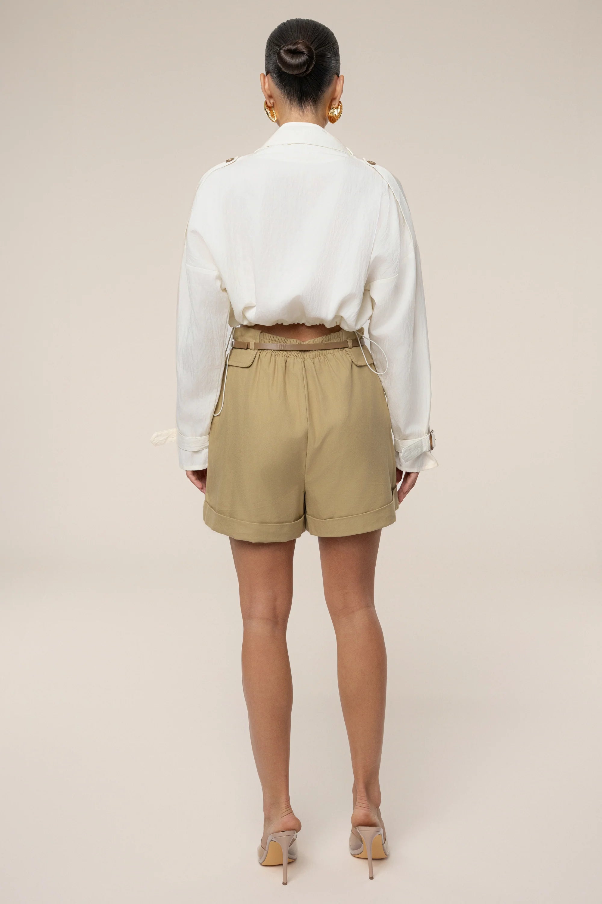Ivory Wanderlust Crop Top