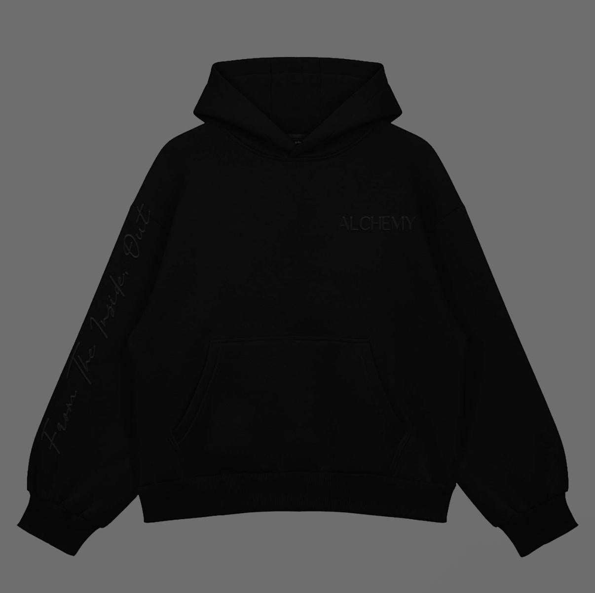 Alchemy Black Long Sleve Hood